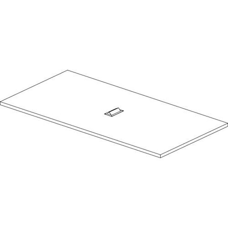 Groupe Lacasse TOP, RECTNGLR, 48X96, HAZELNUT LAST5RC4896PCH